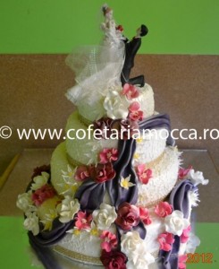tort de mireasa din martipan oradea