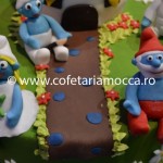 Tort aniversar strumf, the smurfs oradea (280)
