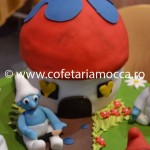 Tort aniversar strumf, the smurfs oradea (280)