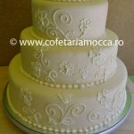 tort de mireasa rafinat oradea