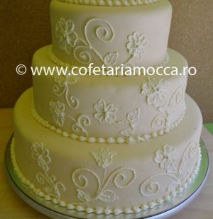 tort de mireasa rafinat oradea