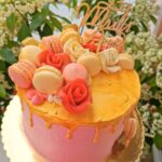 Tort Macarons si Trandafiri - 459